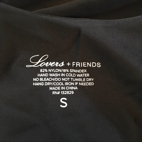 Lovers + Friends Dream Big One Piece Black - Picture 7 of 10